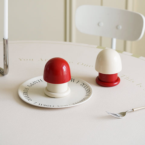 Mushroom Toothpick Floss Holder