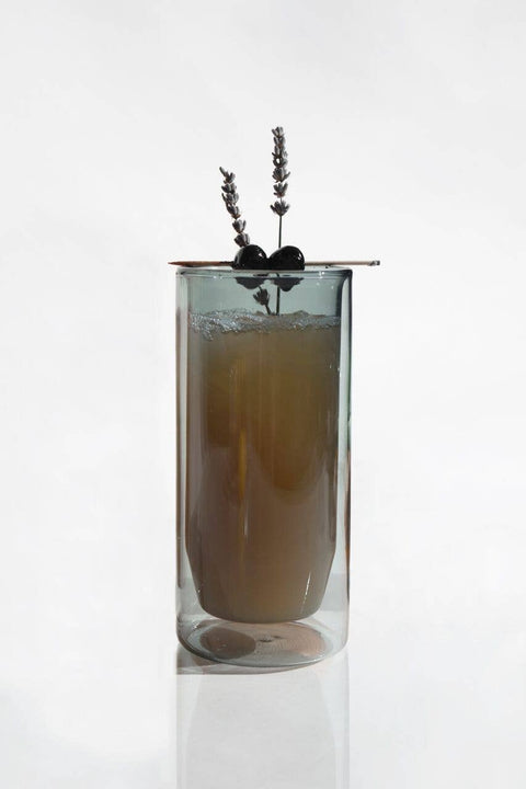 Double Wall 16 oz Glass