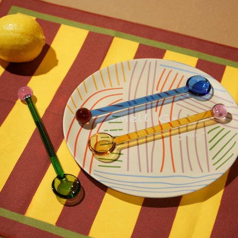 Candy Glass Stirring Tea Spoon
