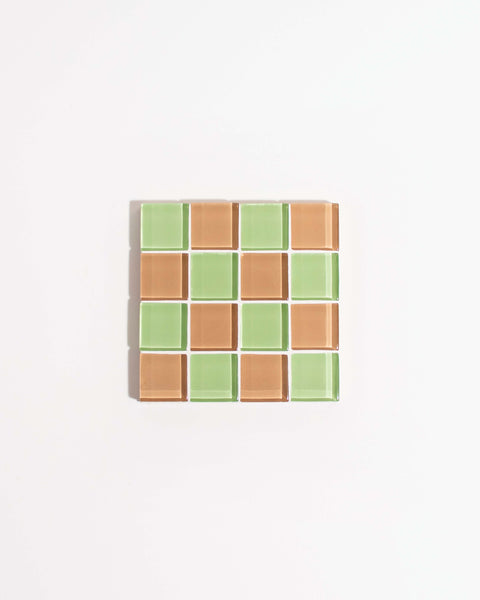 Mosaic Glass Tile Coaster