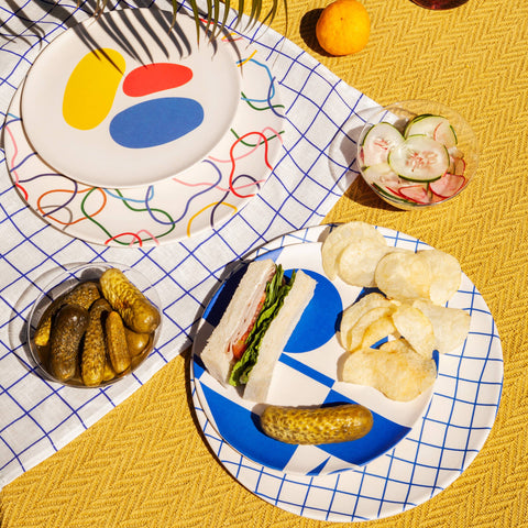 Bamboo Dinner Plates - Set of 4