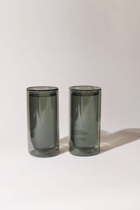 Double Wall 16 oz Glass