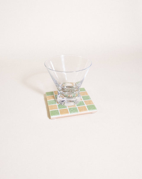 Sour Patch Candy Glass Tile Coaster