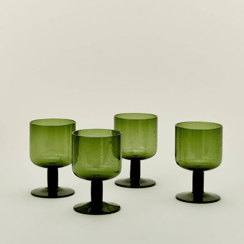 Simple Seeded Glassware