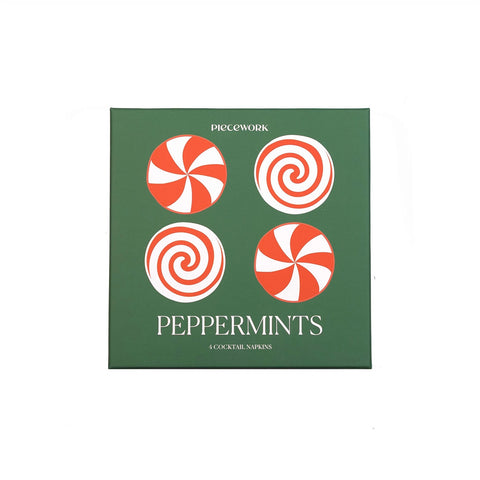 Peppermint Cocktail Napkins