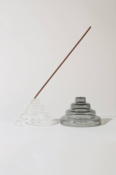 Glass Meso Incense Holder