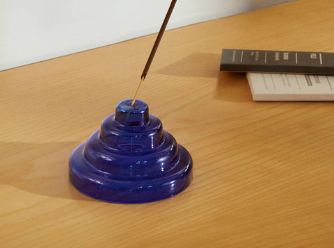 Glass Meso Incense Holder
