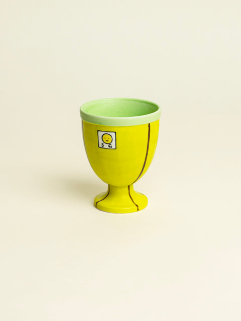 Hand-Painted Mini Pedestal Cup