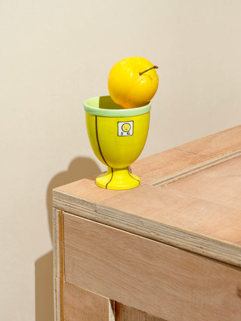 Hand-Painted Mini Pedestal Cup