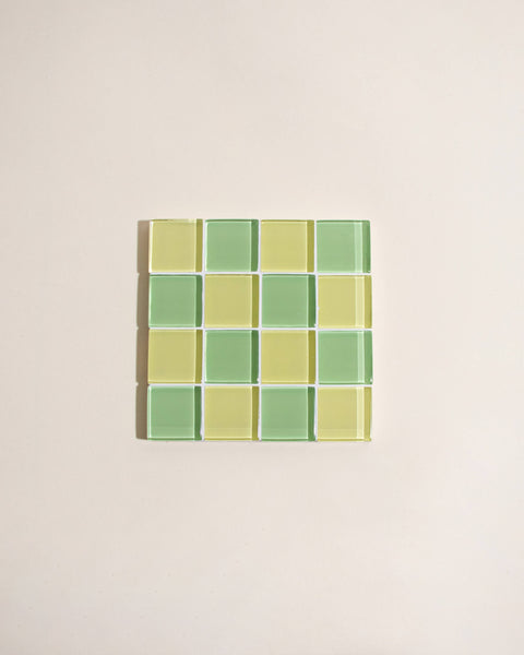 Mosaic Glass Tile Coaster