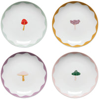 Mushroom Gems Appetizer Plates