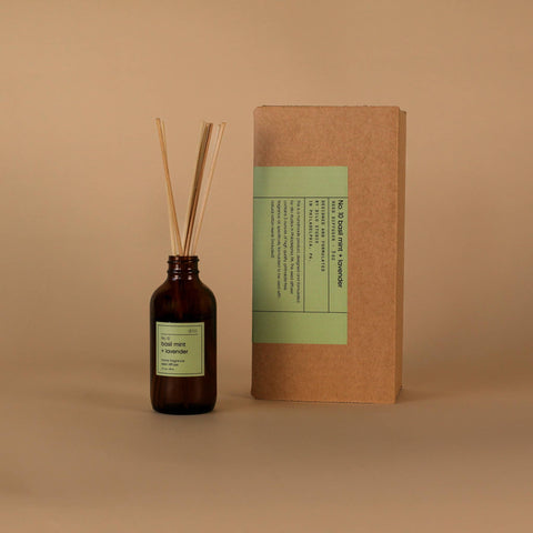 Reed Diffuser: No. 10 Basil Mint + Lavender