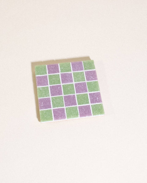 Sour Patch Candy Glass Tile Coaster