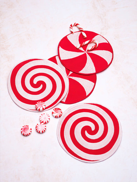 Peppermint Cocktail Napkins