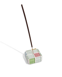 Polychrome Glass Tile Incense Holder